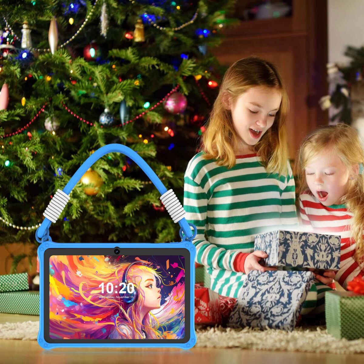 7-inch Children's Flat Strap Protective Silicone Case - Image 1