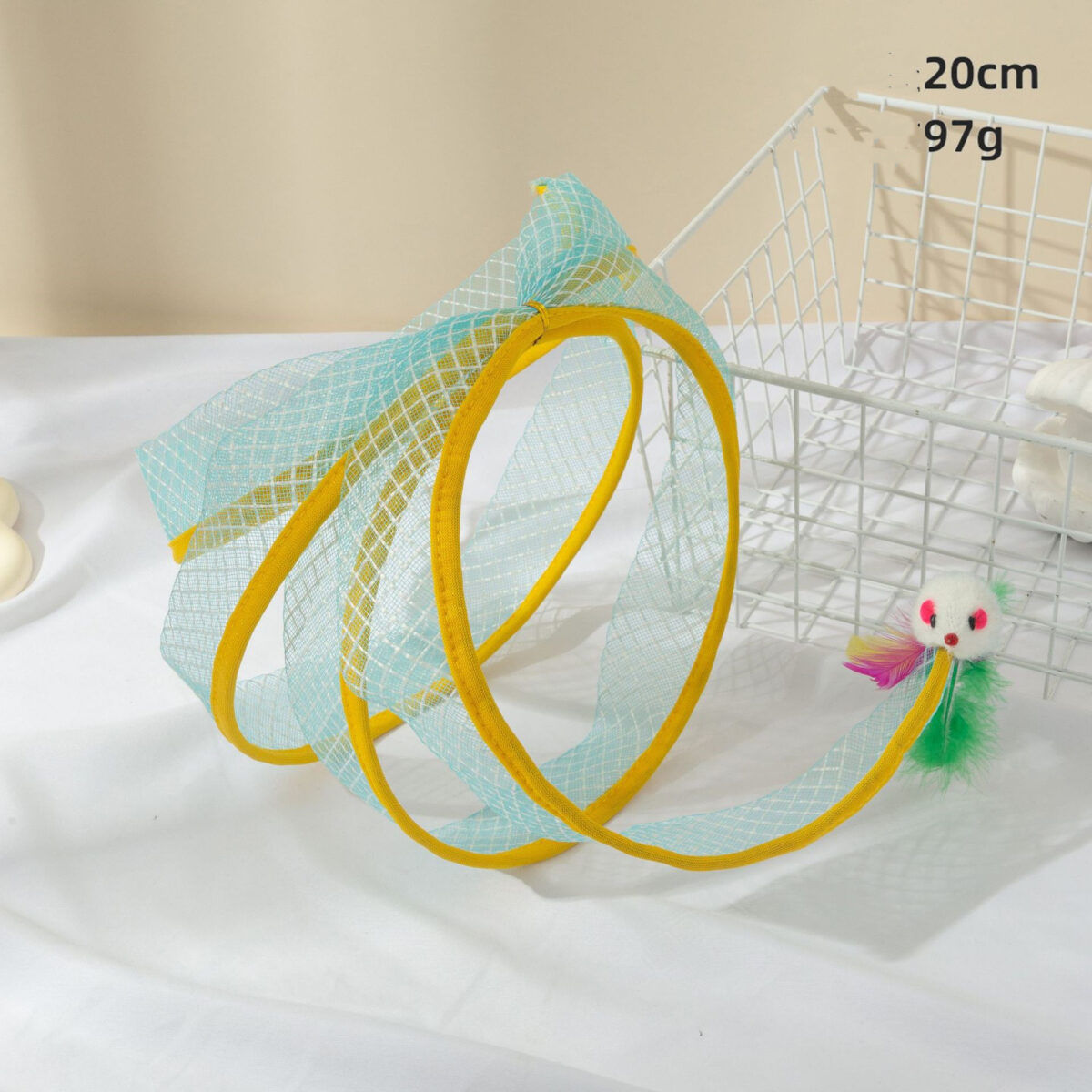 Cat Tunnel Feather Mouse Transformational Durability - Image 6