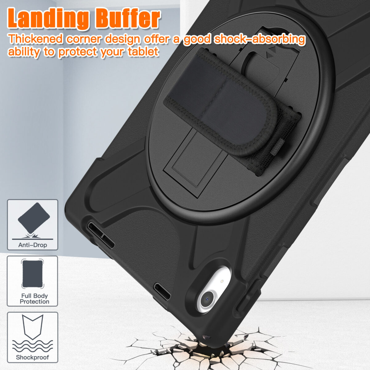 Applicable Silicone PC Protective Turntable Bracket Protective Case - Image 4
