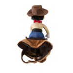 Creative Dog Clothes Personalized Funny Pet Costume Riding Denim Corgi Teddy Golden Retriever Pet Spring And Autumn - Image 5
