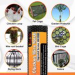Plastic Chicken Burger Gardening Hexagonal Poultry Fence - Image 3