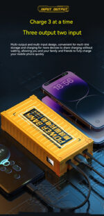 Container With Cable Power Bank Industrial Wind 1000020000mAh Mobile Power Supply - Image 8
