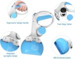 Pet Pooper Scooper For Dogs And Cats With Trash Bags Holder Non-Breakable High Strength Material Poop Scooper For Easy Grass And Gravel Pick Up Including A Roll Of Trash Bag - Image 10
