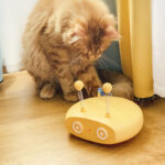 Electric Robot Laser Cat Toy USB Charging Feather Teasing Cat Stick Rechargeable Intelligent Funny Pet Toys - Image 5
