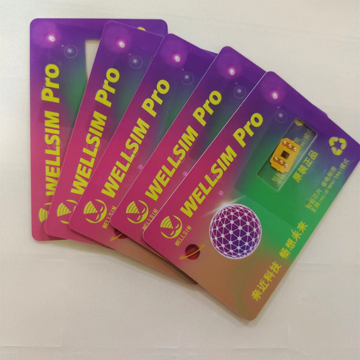 WELLSIM Unlock Card Sticker For 6S SE 7 8 X XR XSM 11 12PM 13 14PM - Image 1