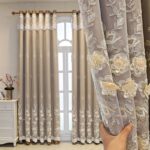 Bedroom Shading Wedding Home Double Open Curtain Finished Set - Image 8