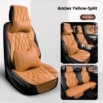 Car Universal Leather Semi-surrounded High-end Five-seat Seat Cover - Image 7