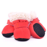 Fashion Simple Waterproof Warm Dog Shoes - Image 5