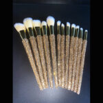 Diamond 12 Gems Makeup Beauty Tool Loose Powder Brush Repairing Concealer Brush - Image 2