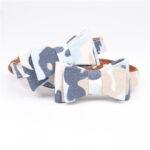 Camouflage Series Bowknot Pet Collar - Image 5