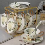 European Style Ceramic Cup Coffee Set - Image 8