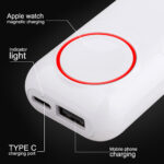 Watch Wireless Charging 5500 Mobile Power Bank Multi-Function Wireless Charging - Image 3