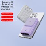 Magnetic Wireless Charger Power Bank With Cable Super Fast Charge Mobile Power 10000 MA - Image 5