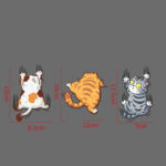 Scratch Pet Cat Car Sticker Scratch Body - Image 9