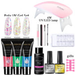 Nail Extension Gel Set Crystal UV Phototherapy - Image 5