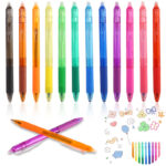Color Erasable Gel Pen Press Pen Painting Supplies Stationery - Image 2