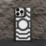 Magnetic Carbon Fiber Grain Frosted Light Phone Case - Image 3