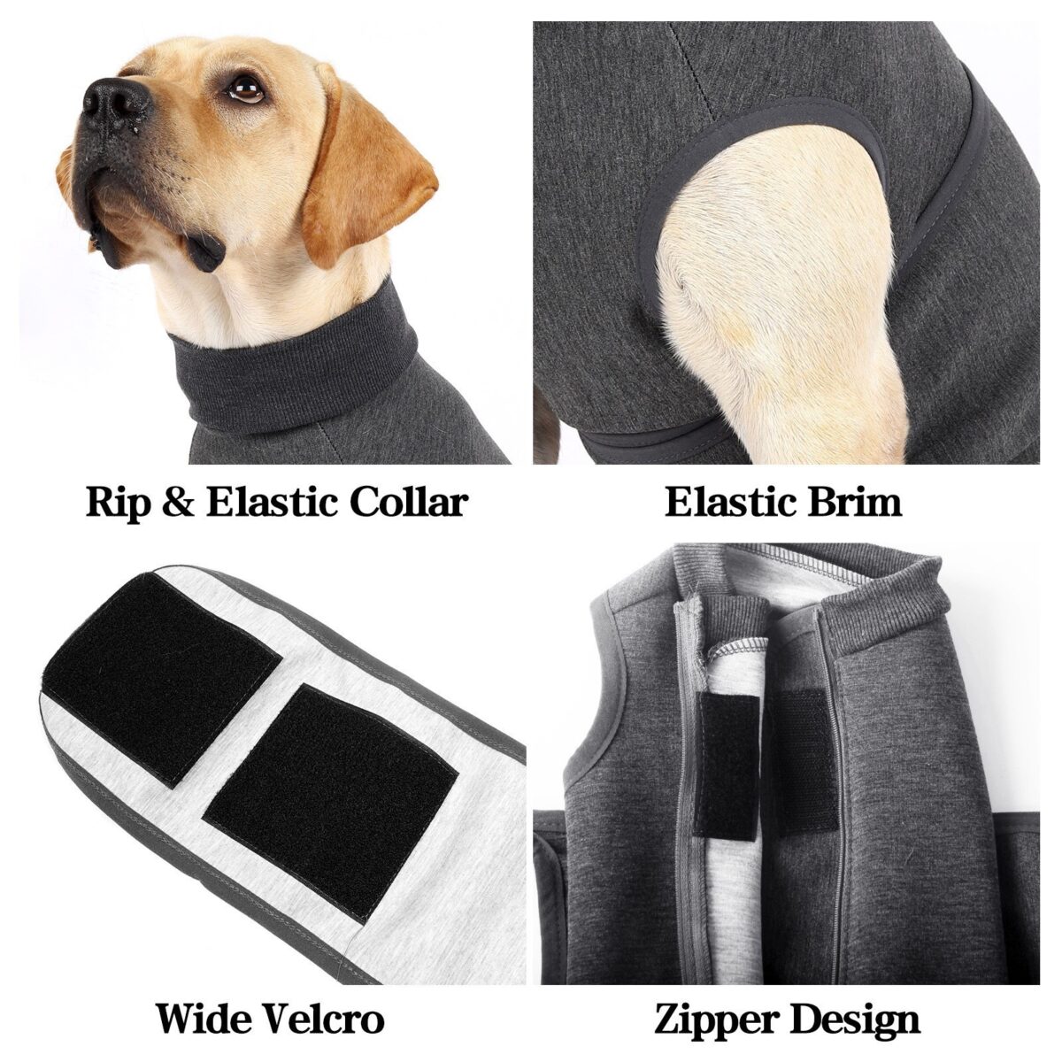 Pet Polyester Emotional Comfort Cotton Double Jacket Clothes - Image 4