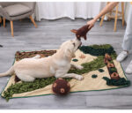 Extra Large Forest Pet Puzzle Food Hiding Anti-choke Energy Consuming Dog Sniffing Pad - Image 9