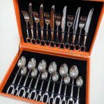 24-piece Handle Hanging Hole Knife Fork And Spoon - Image 10