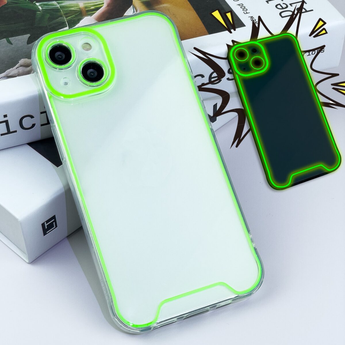 Glow In The Dark Christmas Phone Case - Image 5