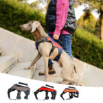 Pet Hand Holding Rope Vest Tactical Big Dog Chest Strap Reflective Explosion-proof Dog Hand Holding Rope - Image 6