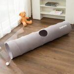 Cat Tunnel For Indoor Cats Collapsible Kitty Tunnel With Plush Ball Easy To Clean Cat Supplies - Image 5