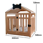Indoor Solid Wood Doghouse Removable And Washable - Image 9