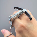 Mini Crossbow Model Keychain Retro - Image 7