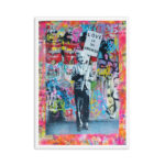 Graffiti Banksy Digital Oil Painting Living Room Bedroom Mural - Image 3