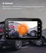 Dash Cam Front And Rear Car Camera Dual Dashcam 1080P FHD - Image 10