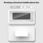 Wall-mounted Mobile Phone Bracket Kitchen Bathroom Waterproof Anti-fog Mobile Phone Box - Image 9