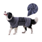 Dog Bathrobe Pet Bath Cat Towel Drying Clothes Adjustable Water Absorption Grooming For Small Medium Large Dogs Accessories - Image 4