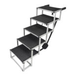 Pet Aluminum 6-step Portable Foldable Dog Ladder - Image 3