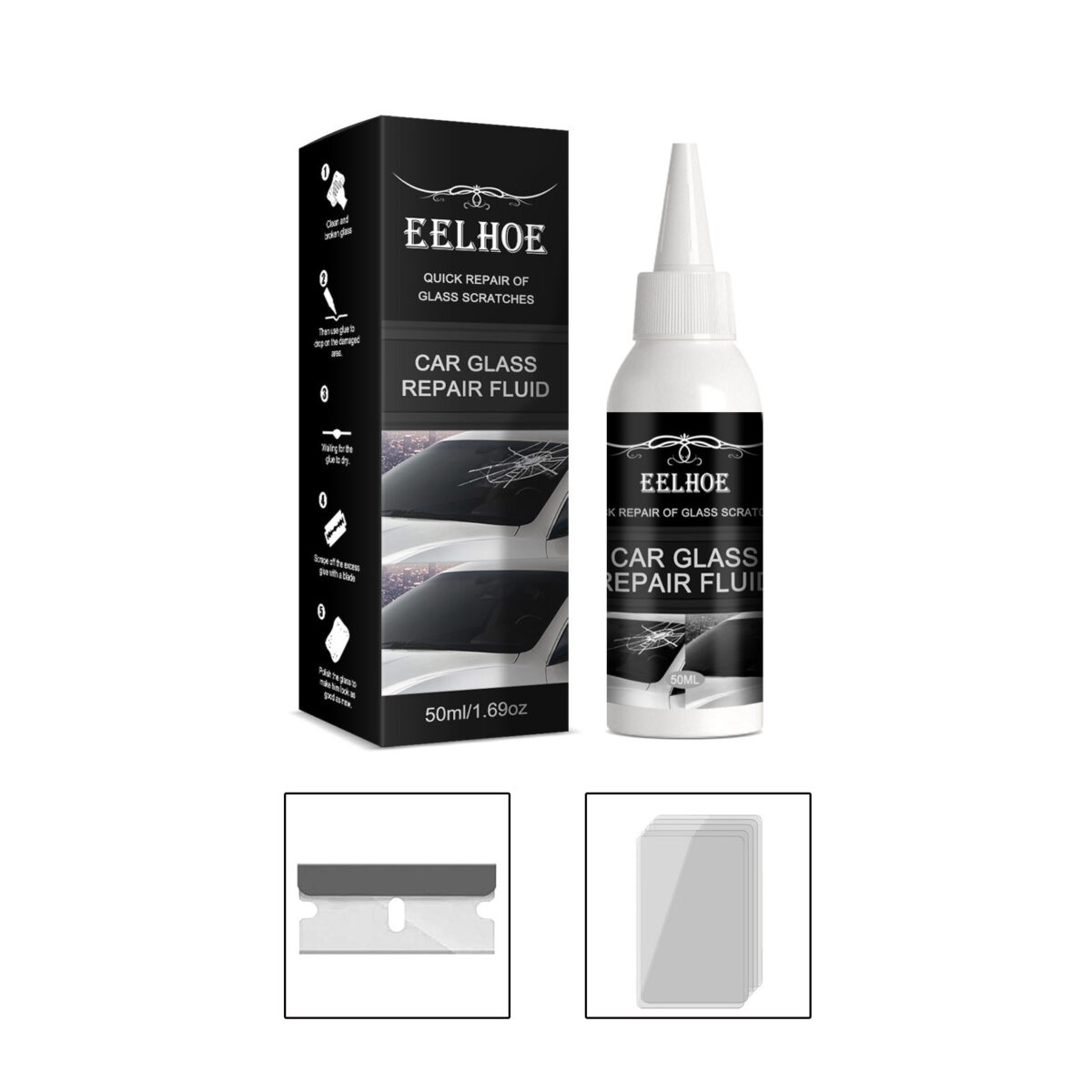 Car Windshield Repair Crack Adhesive - Image 7