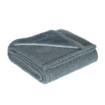 Flannel Cotton Wool Sherpa Thick Pet Blanket Dog Kennel - Image 5
