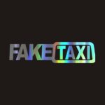 Fake Taxi Drifting Sign Funny Car Sticker - Image 7