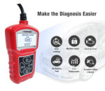 KW310 Car Diagnostic Scanner Scanner Barcode Reader Tool - Image 9
