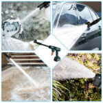 Spray Brushless Water Gun Car Washing House Cleaning Automatic Impact - Image 2