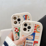 Cute Embroidered Bear And Rabbit Phone Case - Image 3