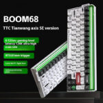 E-sports Magnetic Axis Mechanical Keyboard RGB Light Box TTC King Axis SE Three-model Keyboard - Image 4
