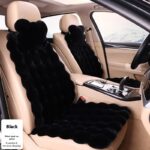 Bubble Velvet Winter Car Cushion Thickened Warm Plush Warm Universal Seat Cushions Seat Cover - Image 10