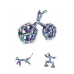 Magnet Pen Metal Toy Gift Multifunctional Black Technology Magnetic Decompression - Image 5