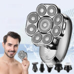 Men's Digital Display Net Multifunctional Electric Shaver