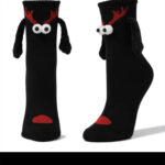 Couple Magnetic Handle Cute Hand Socks Christmas - Image 9