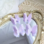 Butterfly Birthday Cake Plug-in Beautiful Mother's Day Cake Decoration Plug-in - Image 9