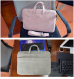 Laptop Bag Portable Shoulder Frosted PU - Image 4