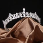 Bride Princess Crown Wedding Tiara - Image 3