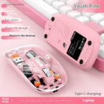 Transparent Wireless Mouse Desktop Computers And Laptop Office Home Mouse - Image 10