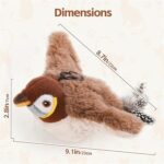 Interactive Chirping Bird Cat Toy, 2025 New Flying Interactive Flapping Chirping Bird Cat Toy, Flapping Bird Cat Toy For Indoor Bored Cats, Flapping Bird Cat Toy - Image 6